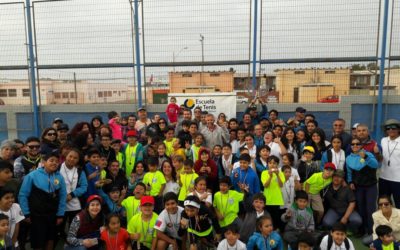 Escuela de Tenis Puerto Mejillones lideró campeonato interescuela regional