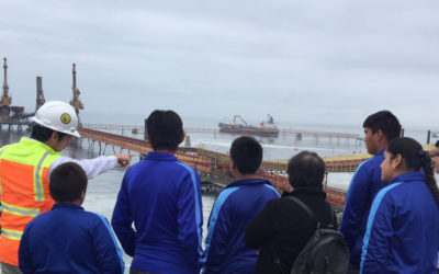 Puerto Mejillones recibió a alumnos de la Escuela Julia Herrera Varas
