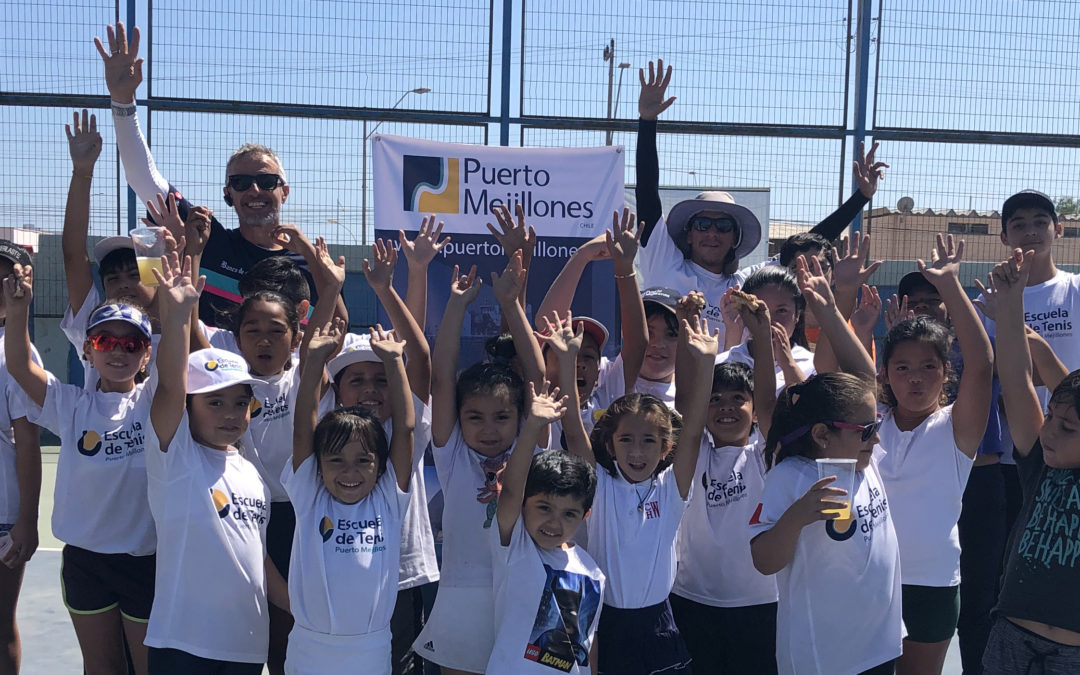 Escuela de Tenis Puerto Mejillones da inicio a su sexto año de funcionamiento