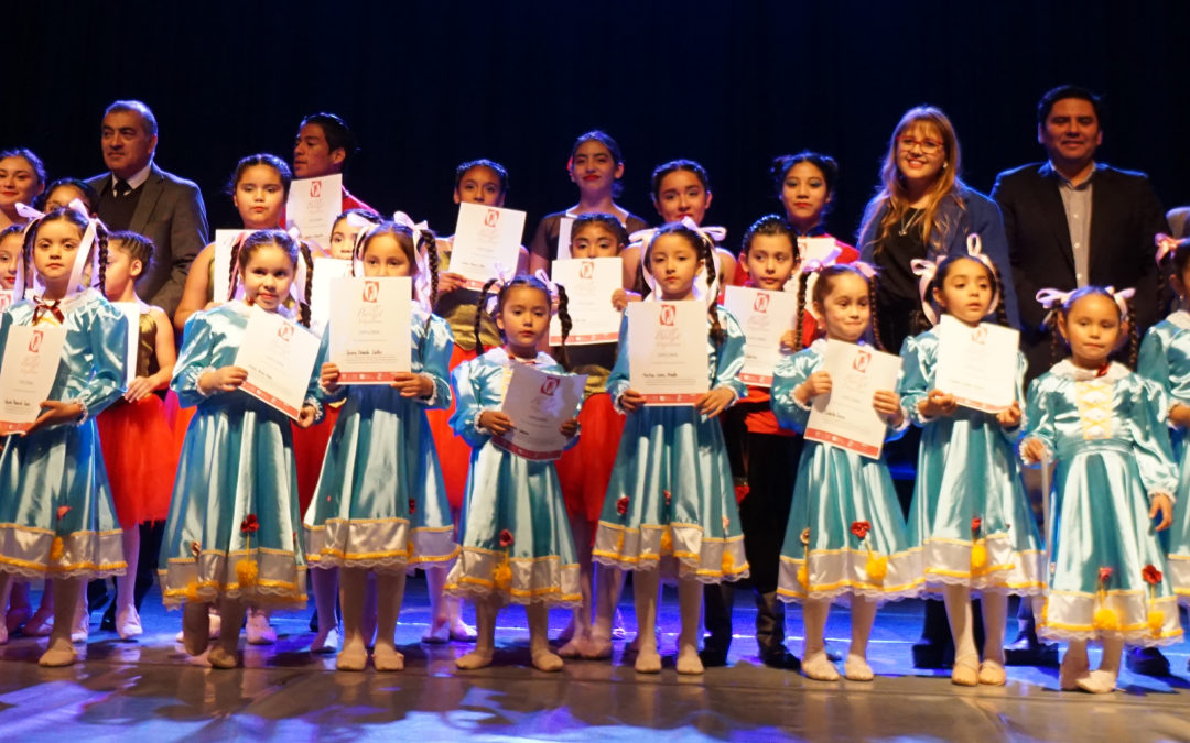 Escuela de Ballet de Mejillones cerró el semestre con un extracto de la Obra Cascanueces