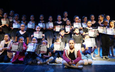 Escuela de Ballet de Puerto Mejillones cerró el semestre con clase abierta para la comunidad