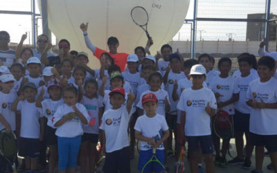 Escuela de Tenis Puerto Mejillones da inicio a su tercer año con Clínica de Horacio de la Peña para alumnos y apoderados