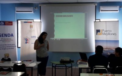 Puerto Mejillones apoyará programa social que busca prevenir el consumo de drogas en jóvenes de la comuna