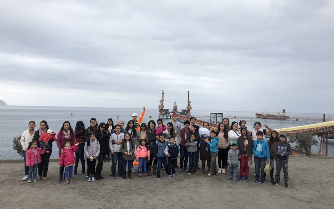 Puerto Mejillones celebró las vacaciones de invierno con los hijos de sus colaboradores