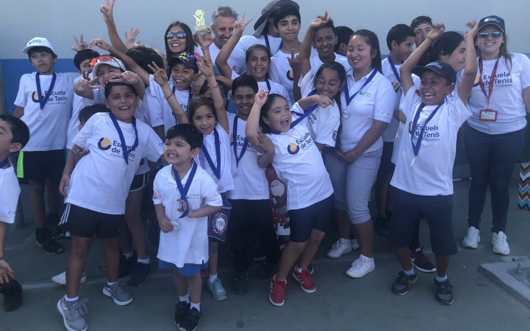 Escuela de Tenis Puerto Mejillones finalizó su quinto año promoviendo el deporte y la vida sana en la comuna