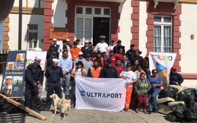 Puerto Mejillones participó en el Día Internacional de la Limpieza de Playas