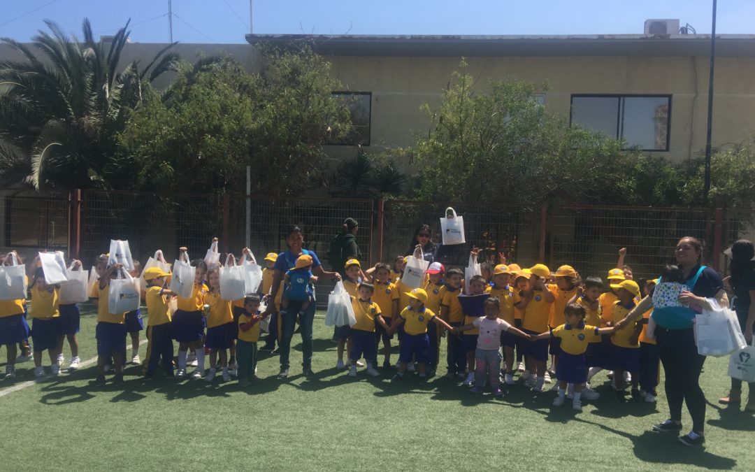 Puerto Mejillones abrió sus puertas a los niños del jardín infantil San Luciano de Mejillones