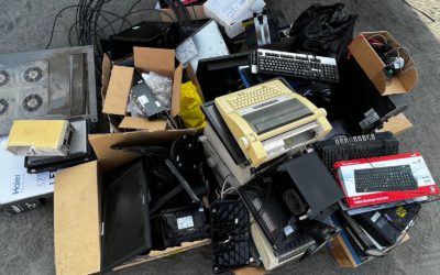 Más de 300 kilos de residuos electrónicos fueron reciclados en Puerto Mejillones