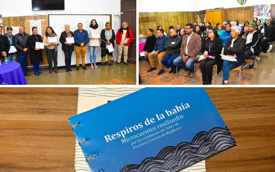 Culminó la primera etapa del Taller de Microcuentos de Puerto Mejillones 