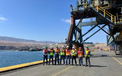 Puerto Mejillones y Ultraport visitan Tisur para intercambio de buenas prácticas